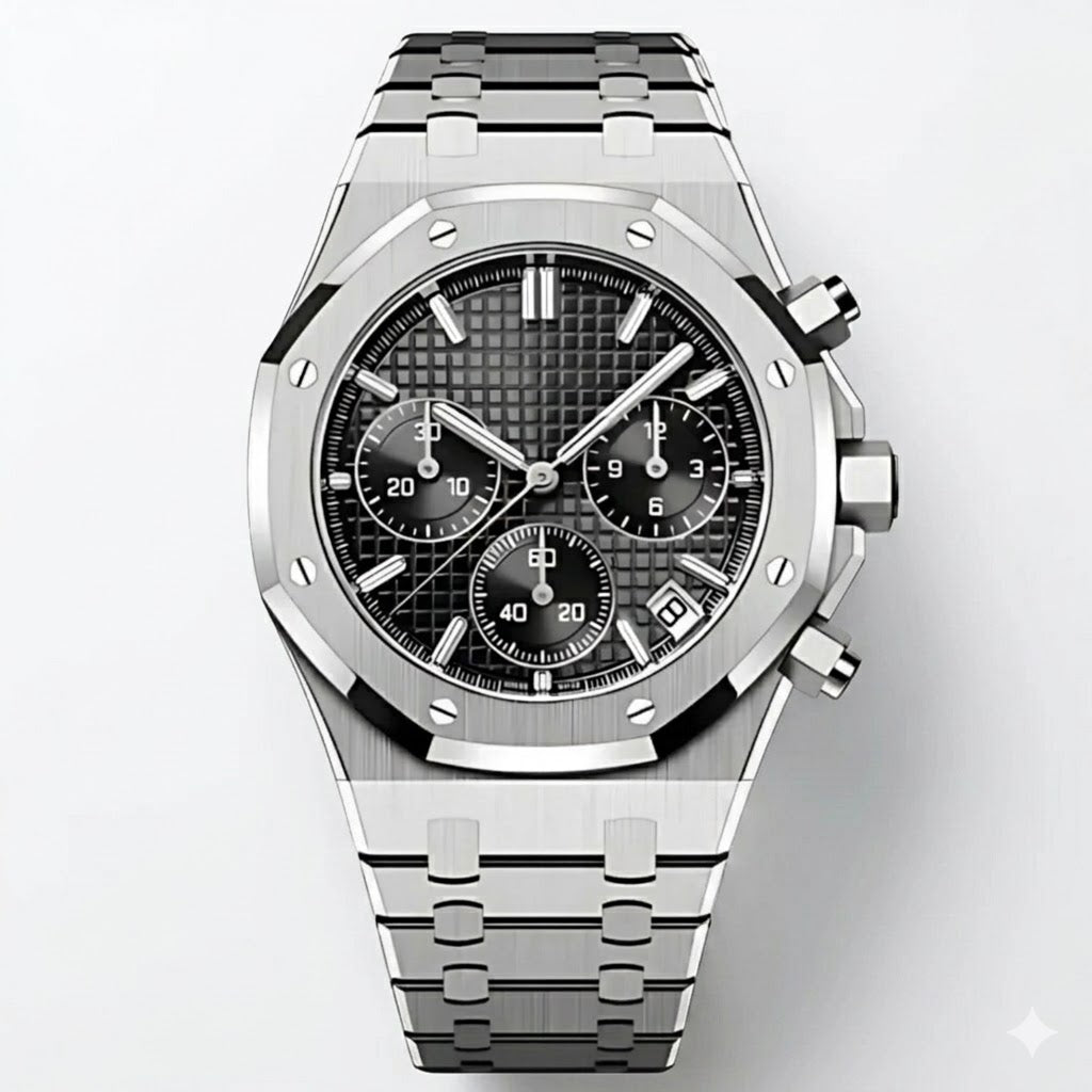 Royal Monakoak | Black Chronograph