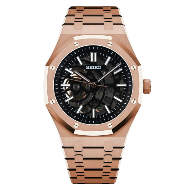 Royal Seikoak | Rose Gold Skeleton