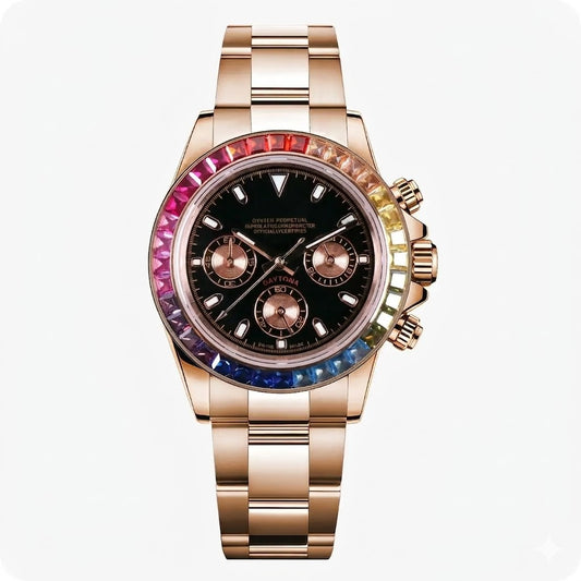 Monaktona | Rose Gold/Rainbow