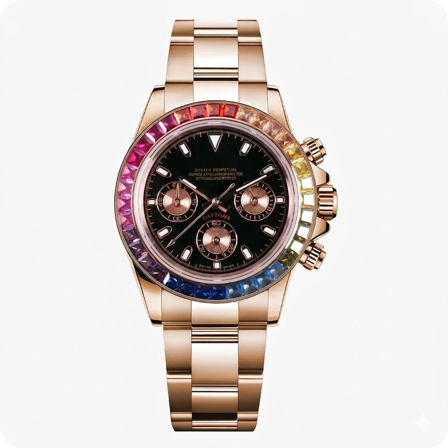 Monaktona | Rose Gold/Rainbow