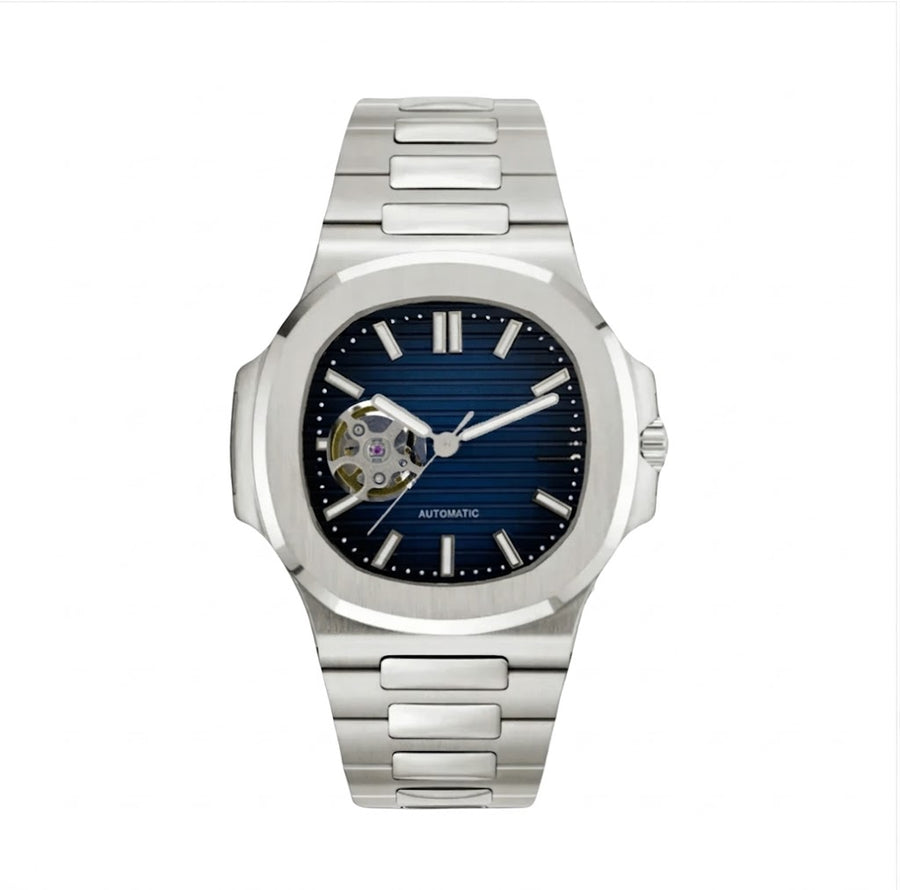 Monaknautilus | Dark Blue Open Heart