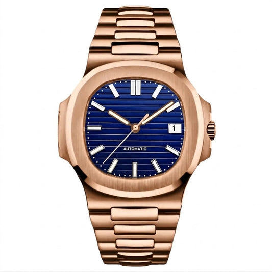 Monaknautilus | Rose Gold/ Ocean Blue